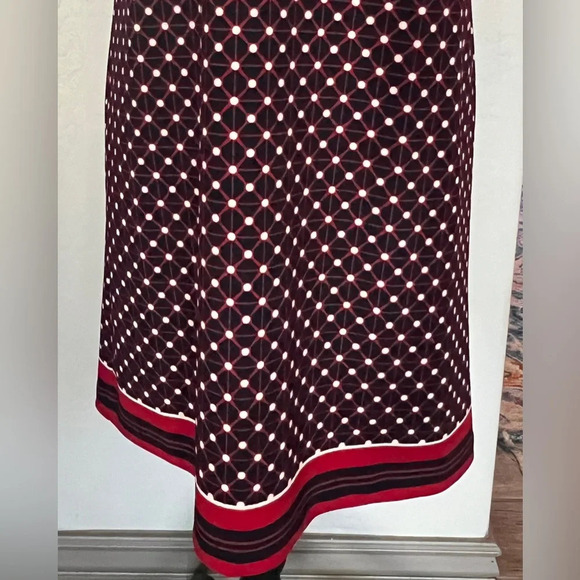 Banana republic size small red white and blue sleeveless dress - Picture 4 of 10